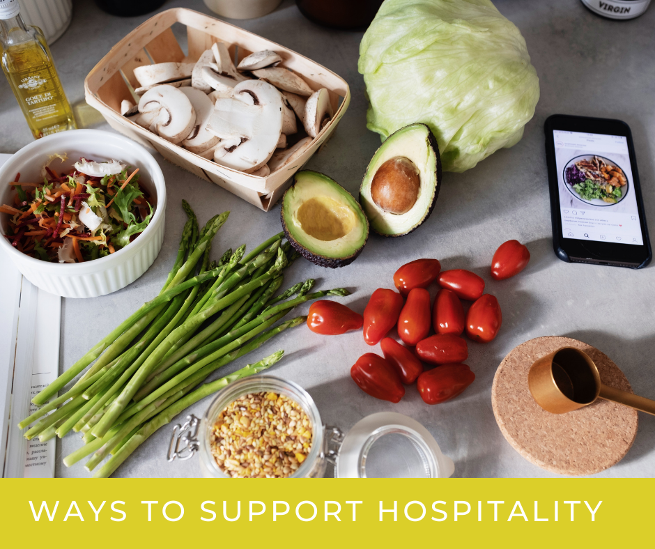 Ways to support the hospitality sector